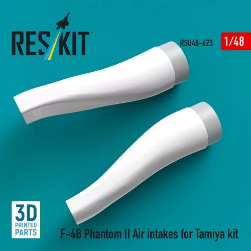 ResKit Models 1:48 F-4B Phantom II Air intakes for Tamiya kit (3D Printed)