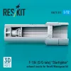 ResKit Models 1:72 F-104 (S/G-late) Starfighter exhaust nozzle for Revell/Monogram kit (3D Printed)
