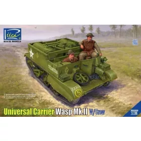   Riich Models 1:35 Universal Carrier Wasp Mk.IIC w/Crew are included in the first batch of produ