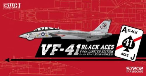 Great Wall Hobby 1:72 US Navy F-14A VF-41 ”Black Aces” /w special PE & Decal