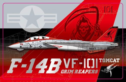 Great Wall Hobby 1:72 US Navy F-14B VF-101 ”Grim Reapers”