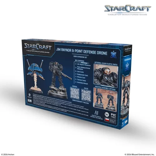 Archon Studio StarCraft Jim Raynor (Raynor's Raiders) - Terran - Hero Expansion Set