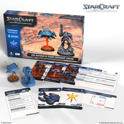 Archon Studio StarCraft Jim Raynor (Raynor's Raiders) - Terran - Hero Expansion Set