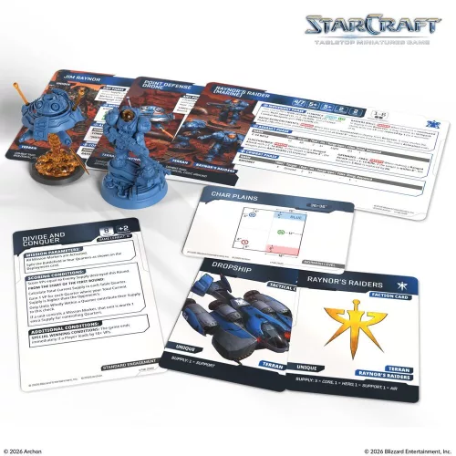Archon Studio StarCraft Jim Raynor (Raynor's Raiders) - Terran - Hero Expansion Set