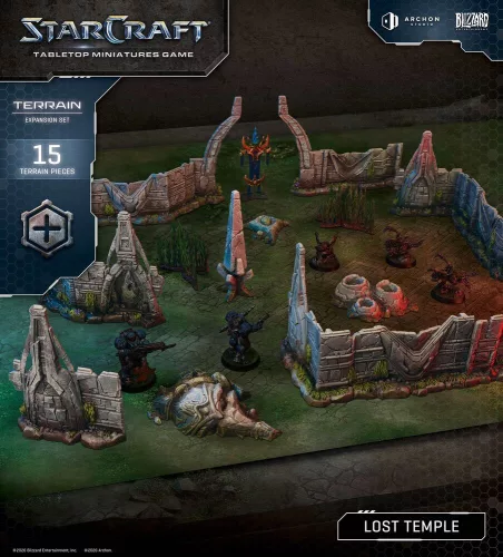 Archon Studio StarCraft Lost Temple - Terrain Expansion Set