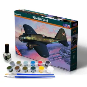 Mistercraft 1:72 PZL P-37A Los I SUPER SET