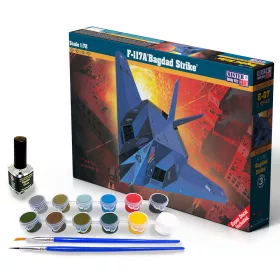Mistercraft 1:72 F-117A Bagdad Strike SUPER SET