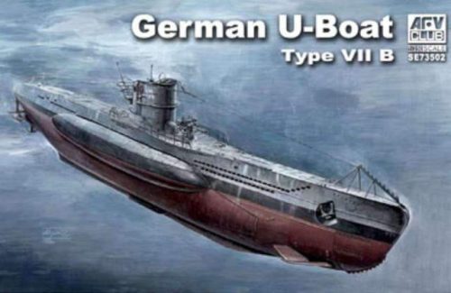AFV-Club 1:350 German U-Boat Type VII/B tengeralattjáró makett