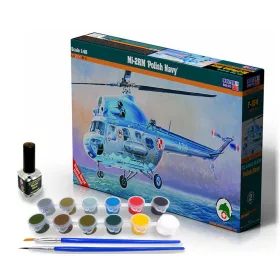 Mistercraft 1:48 4 Mi-2 RM Polish Navy, START SET