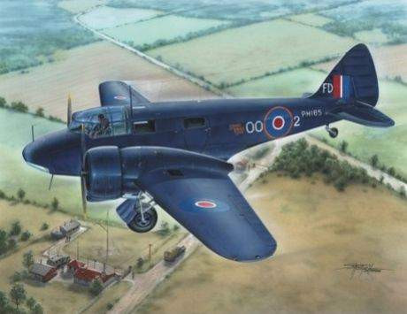 Special Hobby 1:48 Airspeed Oxford Mk.I/II ”Royal Navy” repülő makett