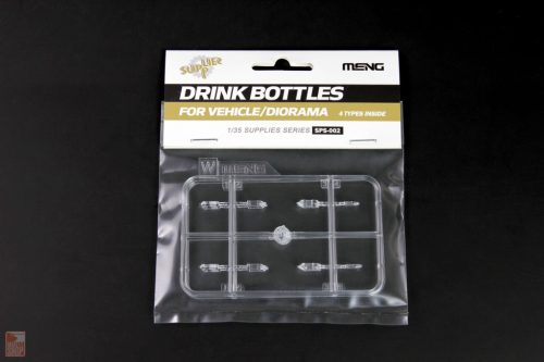 Meng Model 1:35 MMSPS-002 Italos palackok járművekhez diorámákhoz