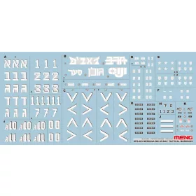 MENG-Model 1:35 MERKAVA Mk.3D/BAZ Tactical