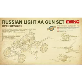Meng Model 1:35 Russian Light AA Gun Set