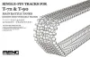 MENG-Model 1:35 Single-Pin Tracks for T-72 & T-90 Main Battle Tanks(Cement-Free workable