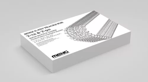 MENG-Model 1:35 Single-Pin Tracks for T-72 & T-90 Main Battle Tanks(Cement-Free workable