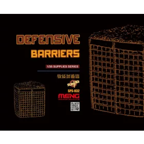 MENG-Model 1:35 Defensive Barriers (Resin)