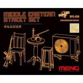 MENG-Model 1:35 Middle Eastern Street Set (Resin)