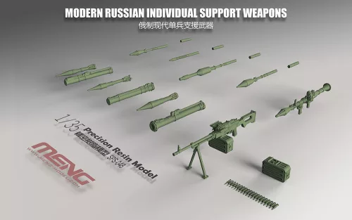 MENG-Model 1:35 Modern Russian Individual Support Weapon (resin)