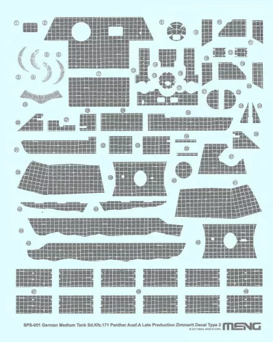 MENG-Model 1:35 German Medium Tank Sd.Kfz.171 Panther