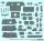 MENG-Model 1:35 German Medium Tank Sd.Kfz.171 Panther Ausf.D Zimmerit Decal