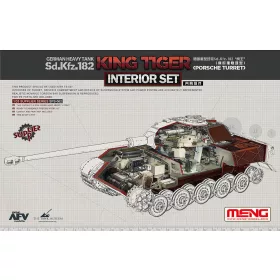   MENG-Model 1:35 German Heavy Tank Sd.Kfz.182 King Tiger (Porsche Turret) Interior Set