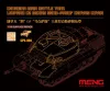 MENG-Model 1:35 Canadian Main Battle Tank Leopard C2 MEXAS Sand-Proof Canvas Cover(Resin)