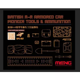  MENG-Model 1:35 British R-R Armored Car Pioneer Tools & Ammunition (RESIN)