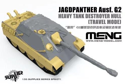 MENG-Model 1:35 Jagdpanther Ausf.G2 Hull(Travel Mode)(Resin) for Heavy Tank Destroyer