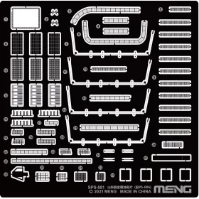 MENG-Model 1:700 PLA Navy Shandong Pe Parts (For PS-006)
