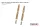 MENG-Model 1:9 BMW HP4 RACE Movable Metal Front Fork Set
