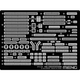 MENG-Model 1:700 PLA Navy Hainan PE Parts (For PS-007)
