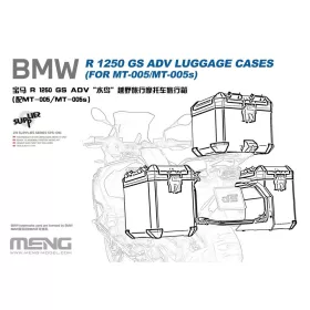   MENG-Model 1:9 BMW R 1250 GS ADV Luggage Cases (FOR MT-005/MT-005s)