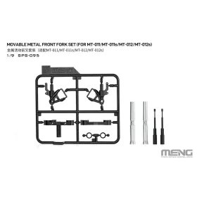  MENG-Model 1:9 Movable Metal Front Fork Set (For MT-011/MT-011s/MT-012/MT-012s)
