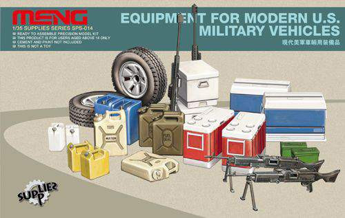 Meng Model 1:35 Equipment for modern U.S. military vehicles