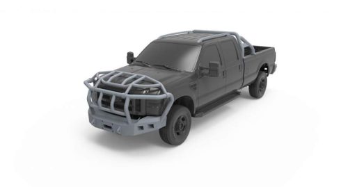 Meng Model 1:24 Ford F-350 exterior accessories