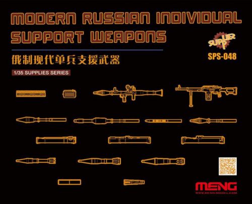 Meng Model 1:35 Modern Russian Individual Support Weapon