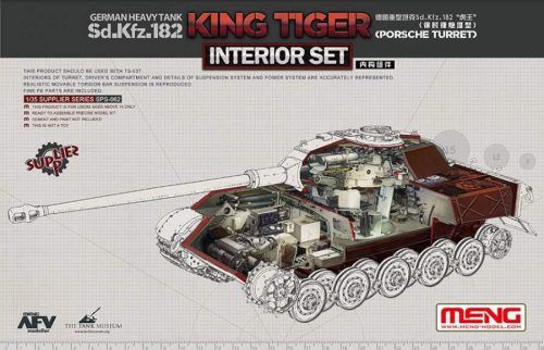 Meng Model 1:35 German Heavy Tank Sd.Kfz.182 King Tiger Interior Set