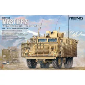   Meng Model 1:35 British Mastiff 2 6X6 Wheeled Protected Patrol Vehicle