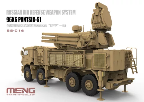 MENG-Model 1:35 Russian Air Defense Weapon System 96K6 Pantsir-S1