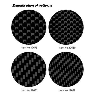 Tamiya Carbon Pattern Decal (Plain Weave/Fine)