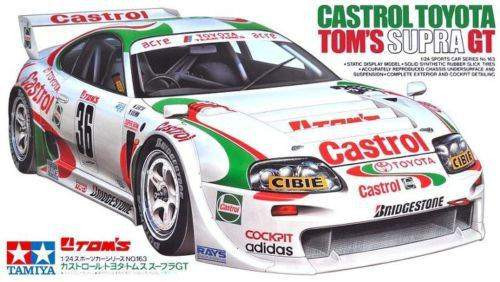 Tamiya 1:24 Castrol Toyota Tom's Supra GT autó makett