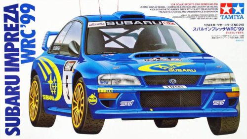 Tamiya 1:24 Subaru Imprezza WRC'99 autó makett