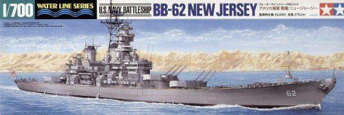 Tamiya 1:700 U.S. Battleship New Jersey hajó makett