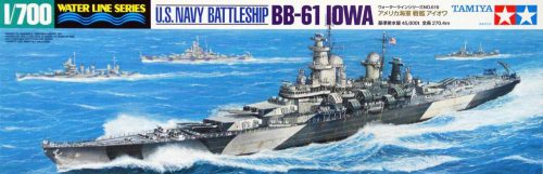 Tamiya 1:700 US Navy Battleship BB-61 Iowa