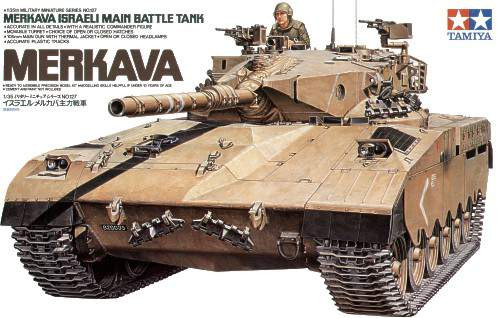 Tamiya 1:35 Merkava Mk.I Israeli Main Battle Tank harcjármű makett