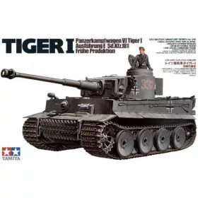   Tamiya 1:35 Pz.Kpfw.VI Tiger I early version harcjármű makett