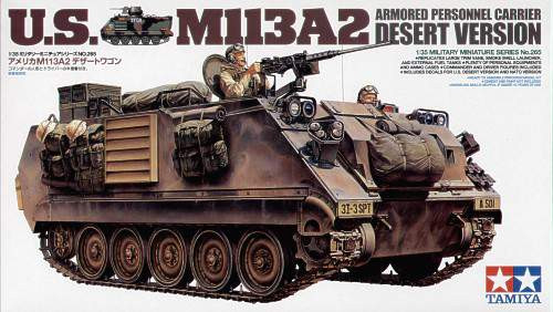 Tamiya 1:35 US M113A2 Desert Version harcjármű makett