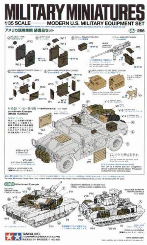 Tamiya 1:35 U.S. Modern Military Equipment