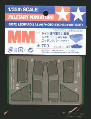 Tamiya 1:35 Leopard 2 A5/A6 PE Parts Set