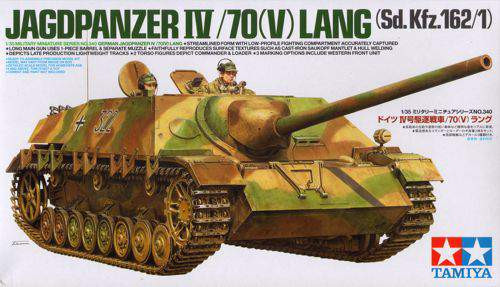 Tamiya 1:35 Jagdpanzer IV Lang harcjármű makett